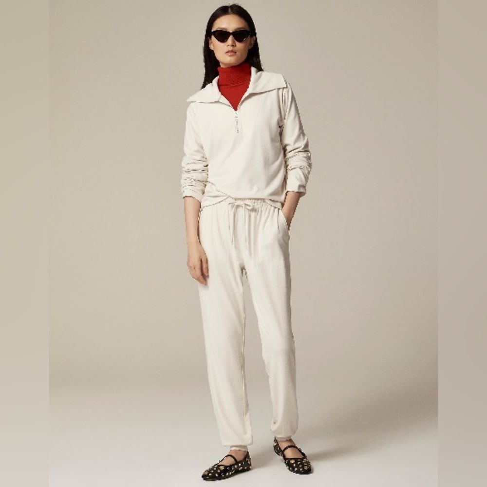 J. Crew Women’s Soft Rib Jogger Pant Size Large NWT #CF406